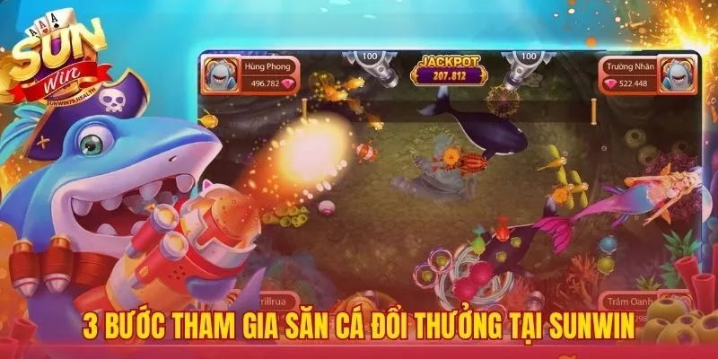 Bắn Cá Vua Hải Tặc 3D SUNWIN | Cẩm Nang Săn Boss 4 Hướng dẫn nhanh để vào game săn cá tại SUNWIN