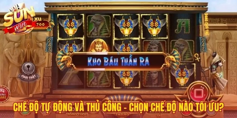 Mẹo Nổ Hũ Ai Cập Sunwin - Hướng Dẫn Săn Jackpot Hàng Tỷ 3 Sử dụng chế độ quay phù hợp cho từng mục tiêu chiến thuật