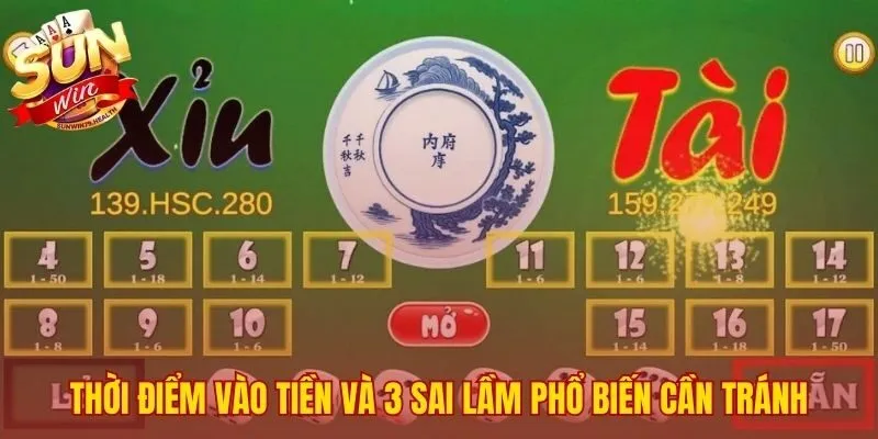Cách Soi Cầu Tài Xỉu Sunwin - Toàn Tập Phương Pháp 2026 4 Chọn đúng lúc cược và né các bẫy tâm lý phổ biến